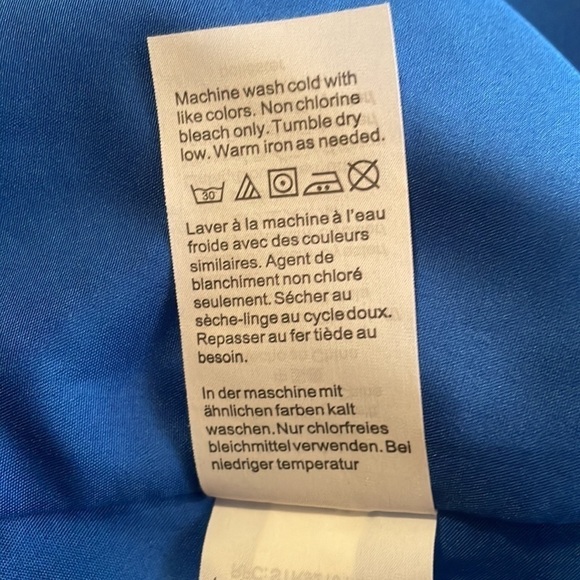 J Crew Mercantile Colorful Tropical Floral Print Faux Wrap Dress Size 4 - Picture 8 of 10